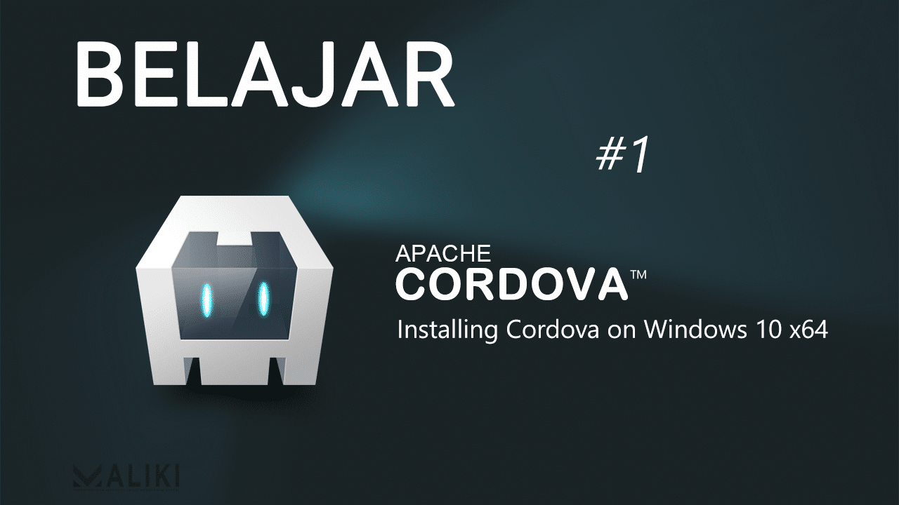 Installing Cordova on Windows 10 x64